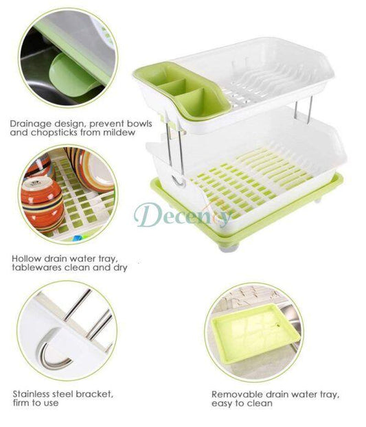 Multi-Purpose Draining Storage Rack