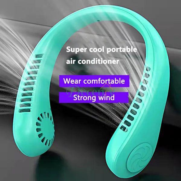 Portable Neck Fan Bladeless Fan with 3 Mode Speed - Decency