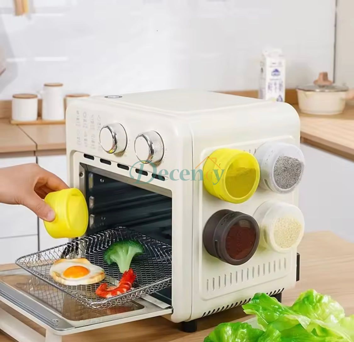 Wall Mounted Magnetic Seasoning Box (3Pcs)