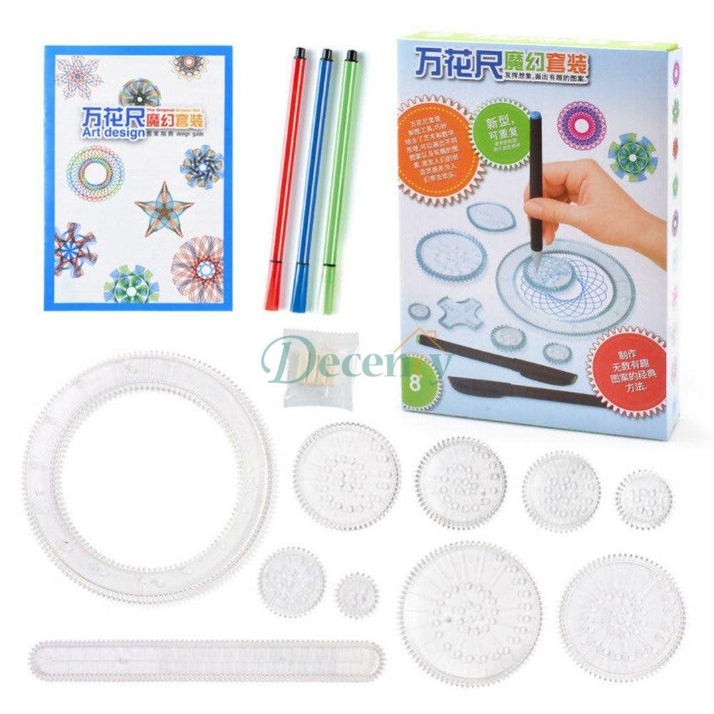 Classic Gear Spirograph Design Set