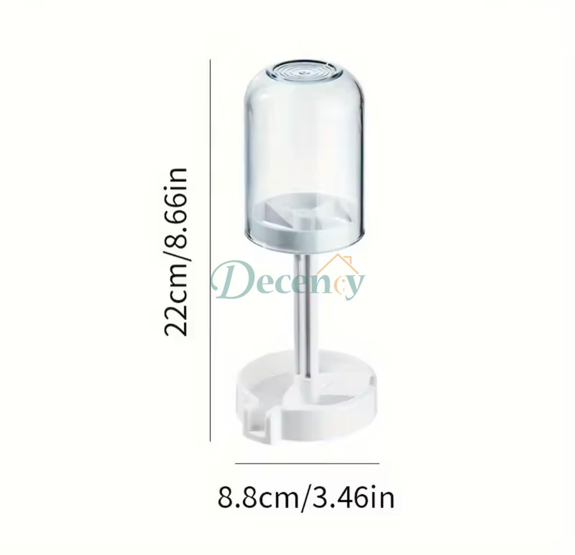 Toothbrush Holder With Dust Cover
