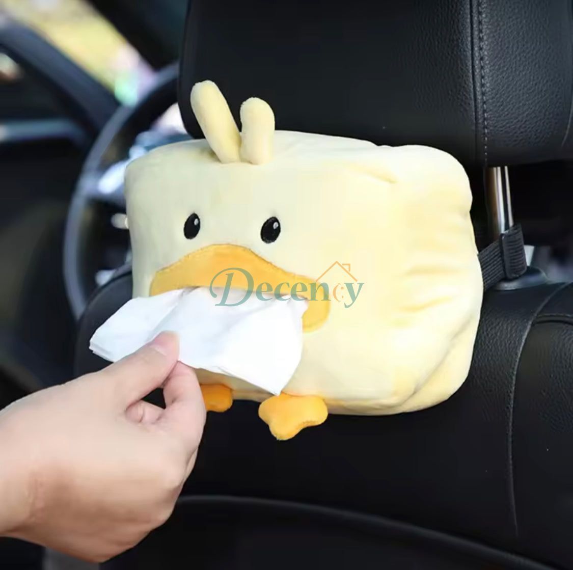 Cute Cartoon Car Tissue Box