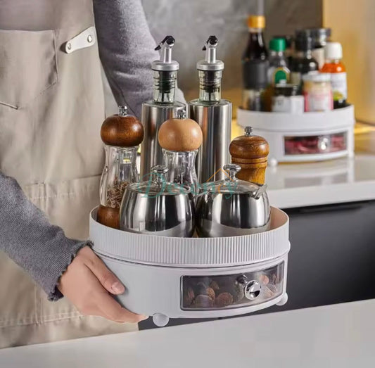 360° Rotation Spice Rack