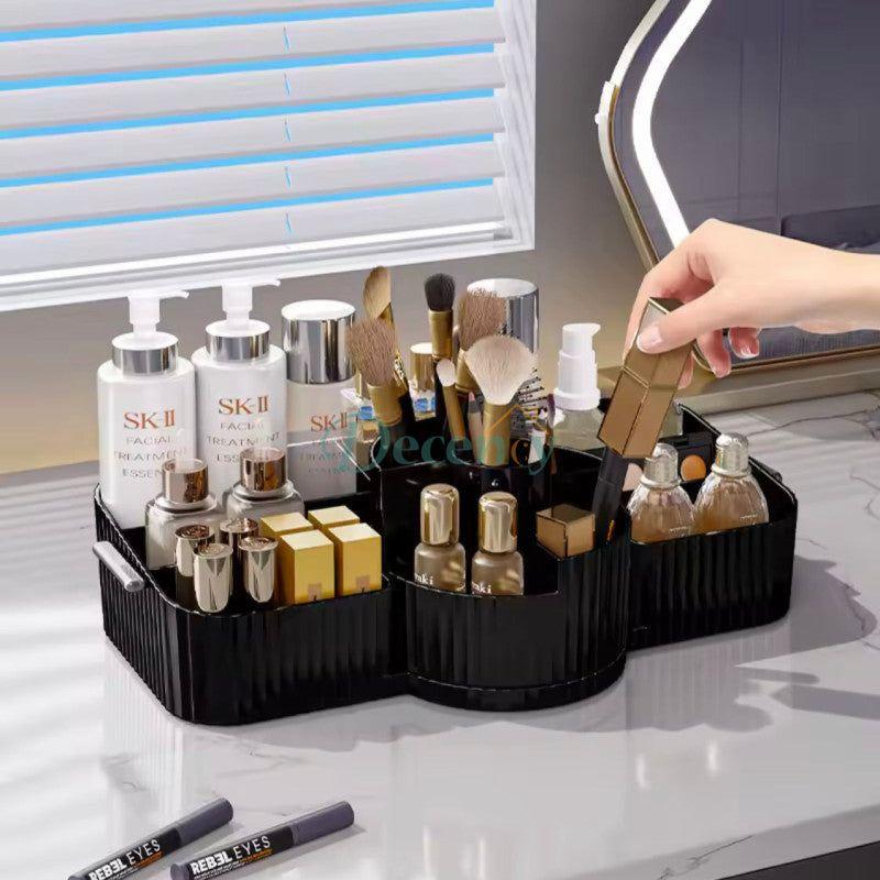 360° Rotating Makeup Brush Holder