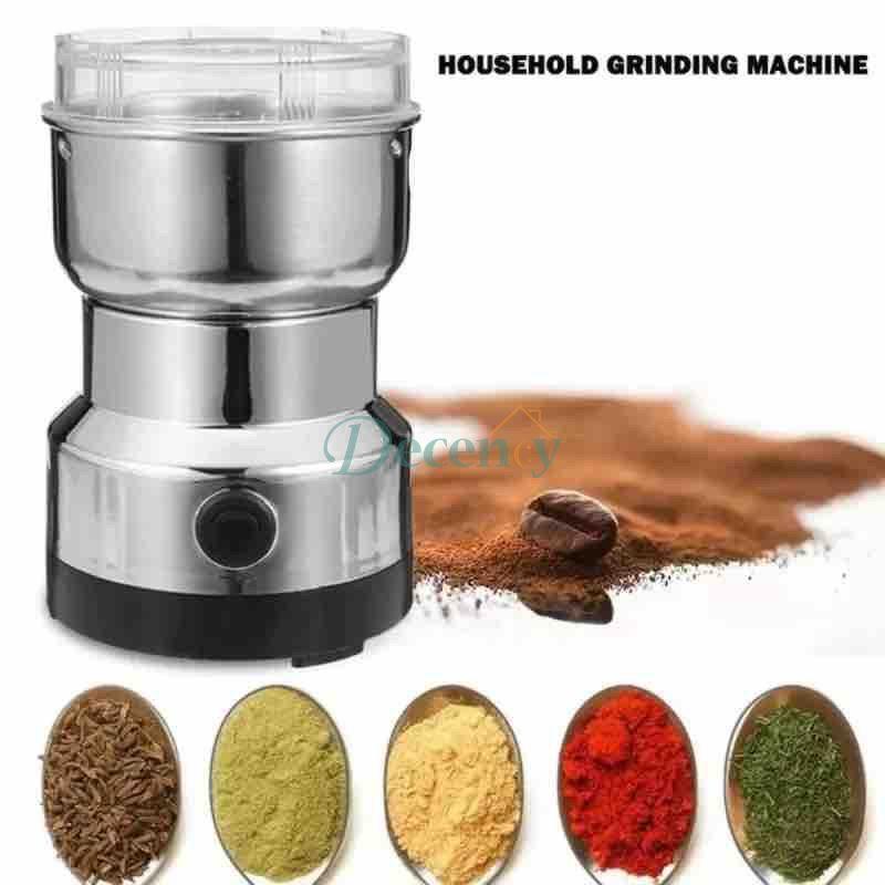 Household Electric High Quality Stainless Steel Grinder (4 Blades) - Decency
