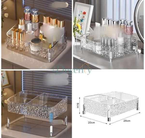 Glacier Makeup with Brush Holder