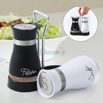Kitchen Glass Salt And Pepper Dispenser