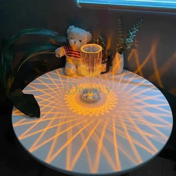 Crystal Colour Changing Lamp (16 Colors) - Decency