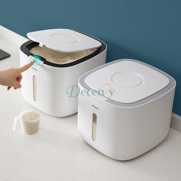 10Kg Rice Storage Box Rice Cylinder - Decency