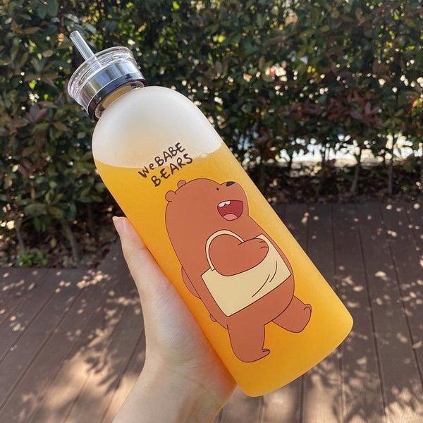 Babe Bears Frosted Water Bottle