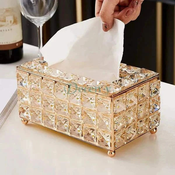 Creative crystal tissue box - Decency