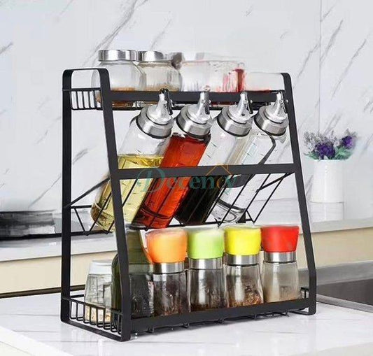 3-Tier Multipurpose Kitchen Storage Rack – Space Saving