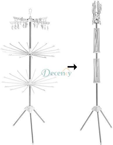 New Versatile Space-Saving Laundry Dryer Dry And Air Your Clothes Naturally, Gently 170cm - Decency