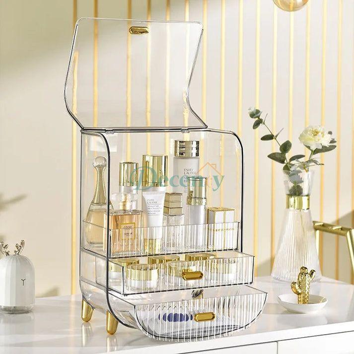 Desktop Transparent Cosmetic Box