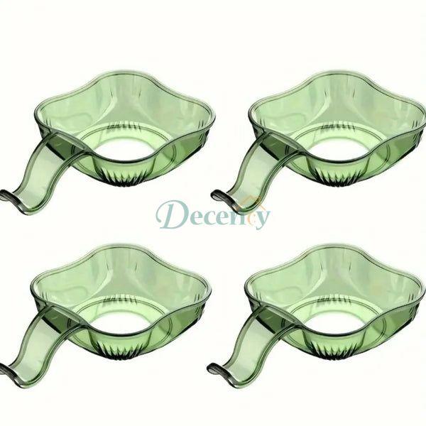 6 Pcs Serving Plates with Stand