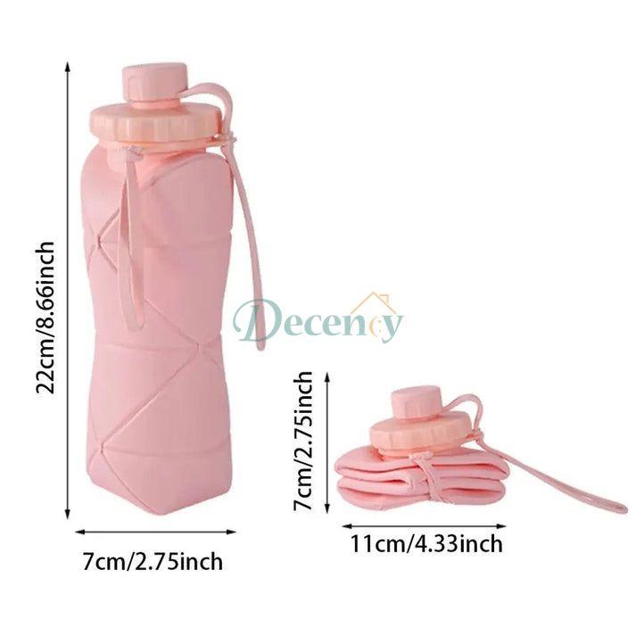 SILICONE FOLDABLE BOTTLEE 600ML