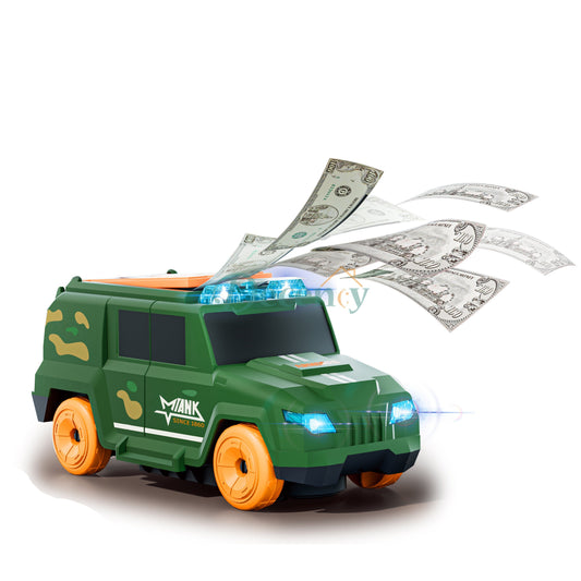 Super Cash Spew Car with Sound and Light
