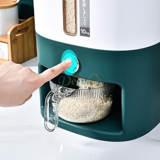 10KG multi-function rice bucket large-capacity - Decency