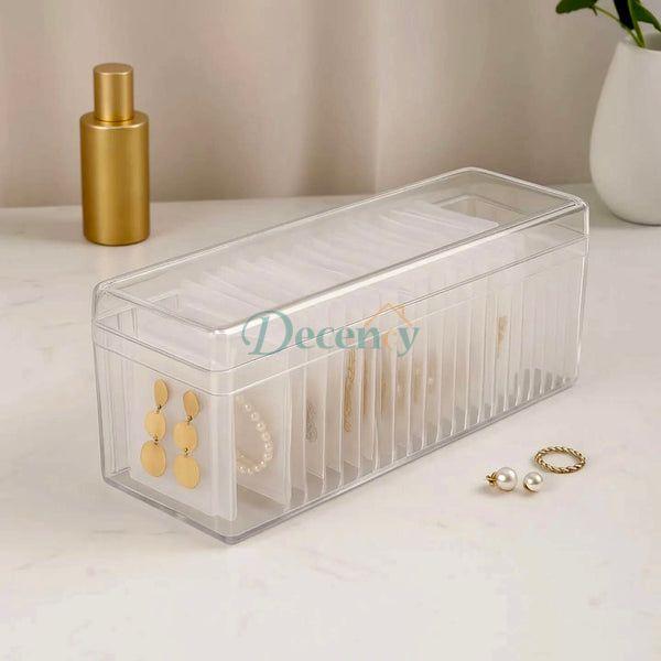 Acrylic Organizer with 20pcs Ziplock bags