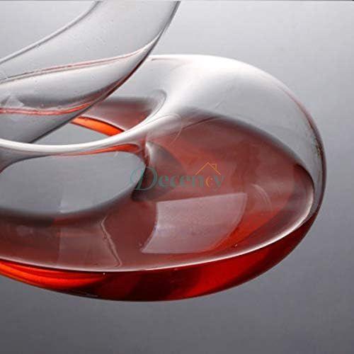 Creative Snake-shaped Transparent Decanter