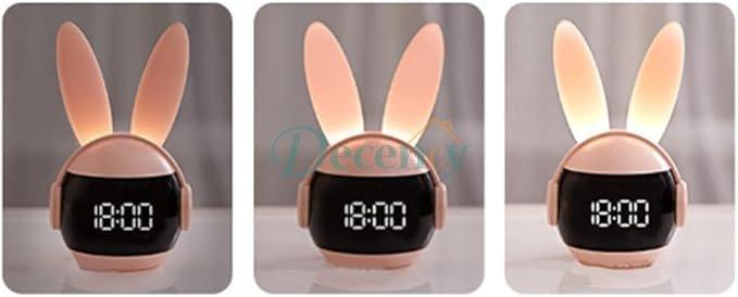 Cute Bunny Wake Up Alarm Clock