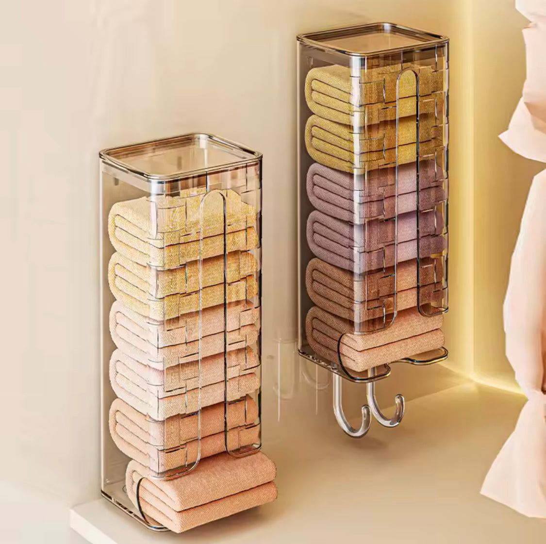 Wall Hanging Towel Organizer