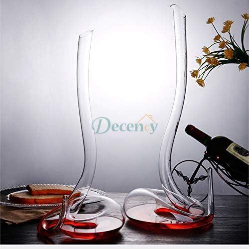 Creative Snake-shaped Transparent Decanter