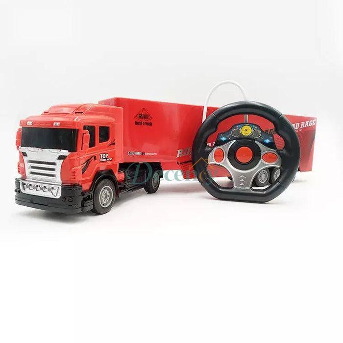 Four way Remote Control Heavy Truck Rechargeable with Steering Led lights