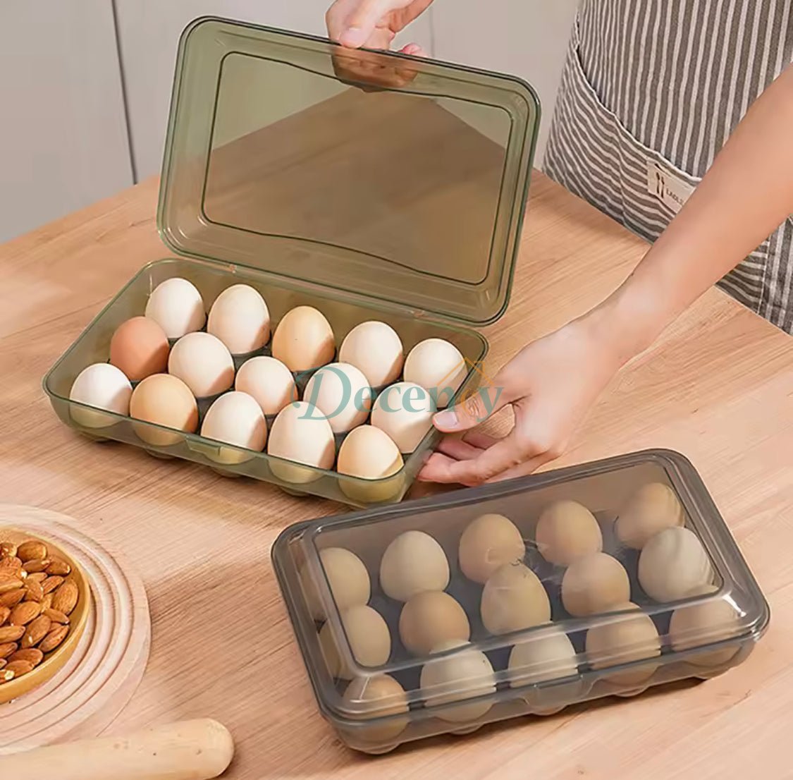 New 15 Grids Egg Storage Box