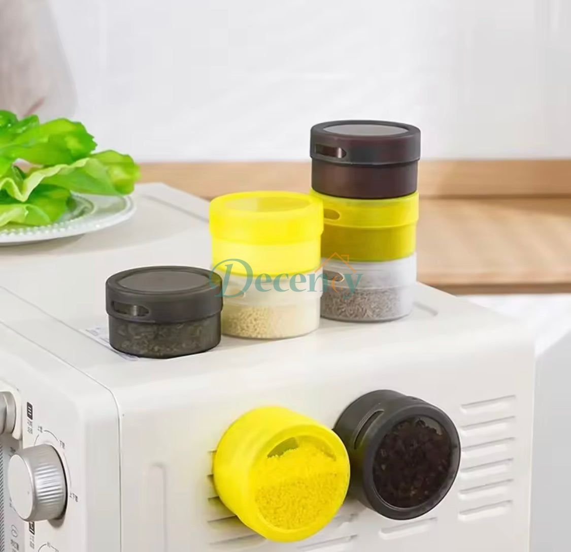 Wall Mounted Magnetic Seasoning Box (3Pcs)