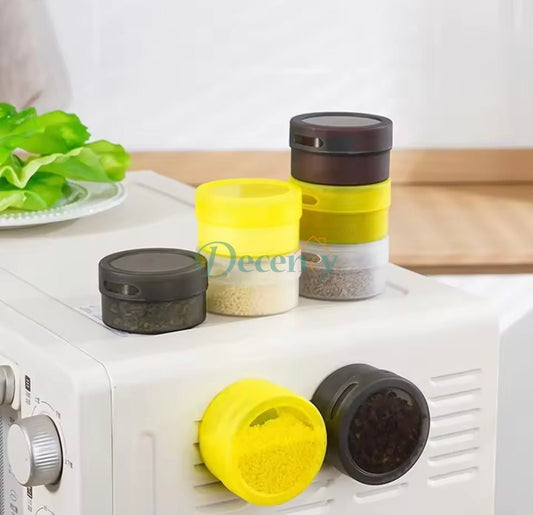 Wall Mounted Magnetic Seasoning Box (3Pcs)