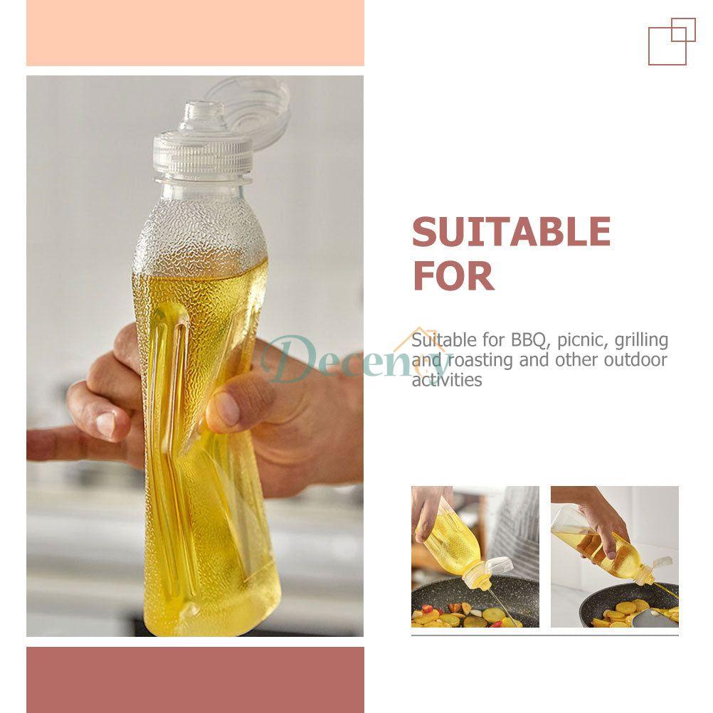 500ml Kitchen Squeeze Oil Bottle Dispenser