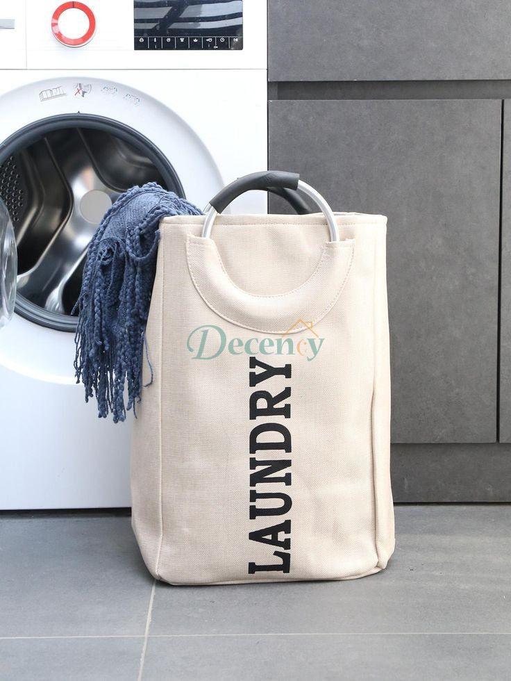 Portable Folding Laundry Basket (High Quality)