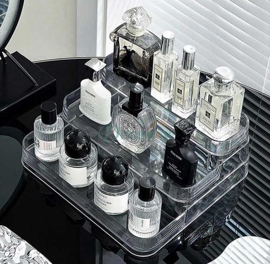 Acrylic Makeup Perfume Cosmetics Organizer