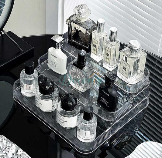 Acrylic Makeup Perfume Cosmetics Organizer