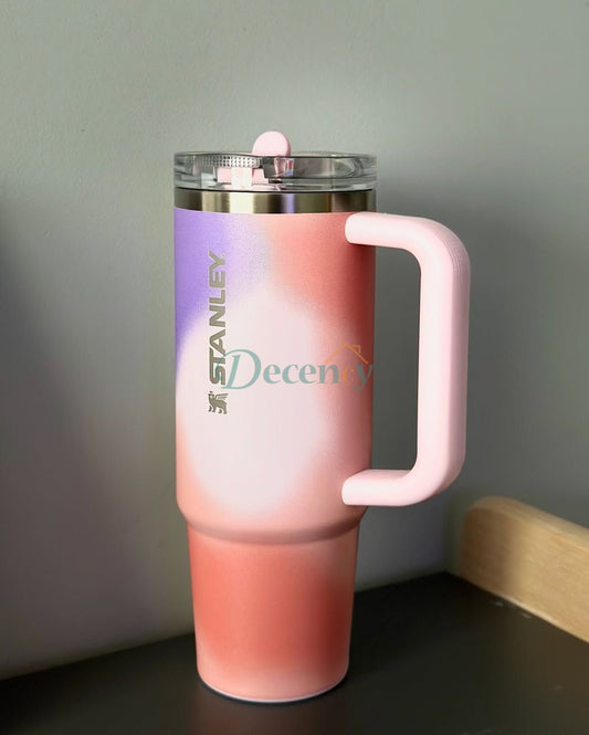 Stanley Quencher H2.0 Tumbler 40 oz - Rose Petal Motion