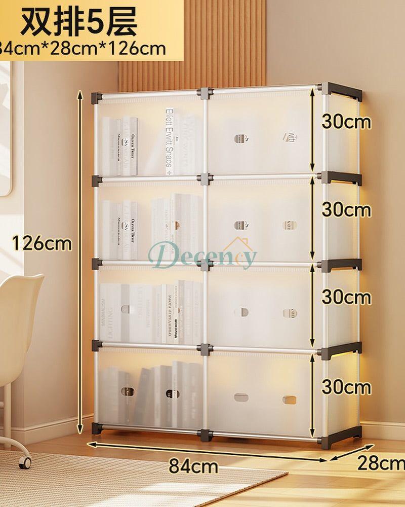 Multipurpose Transparent Storage Shelf