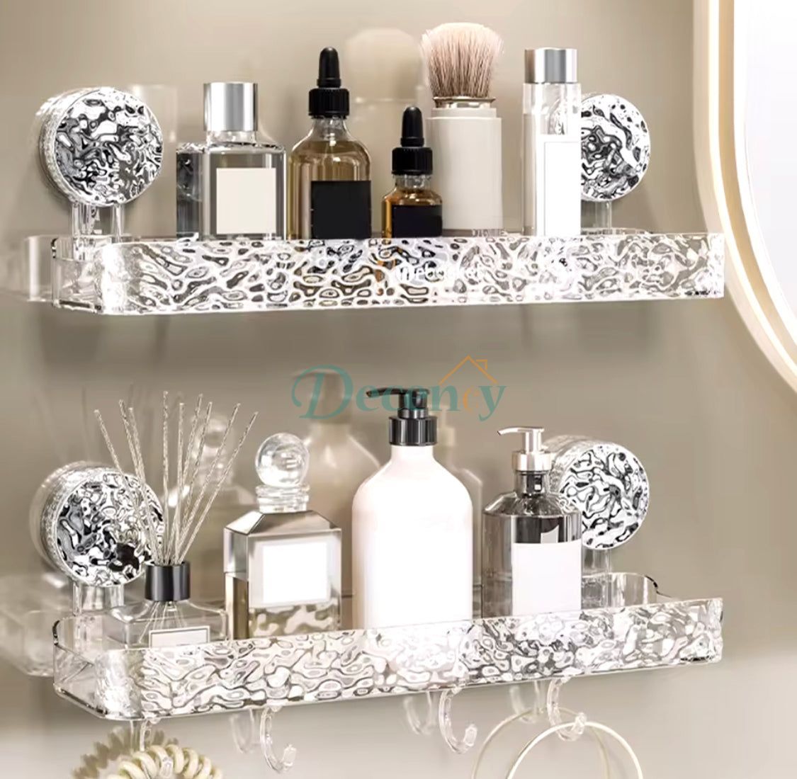 1 Pcs Bathroom Quadrate Shelf
