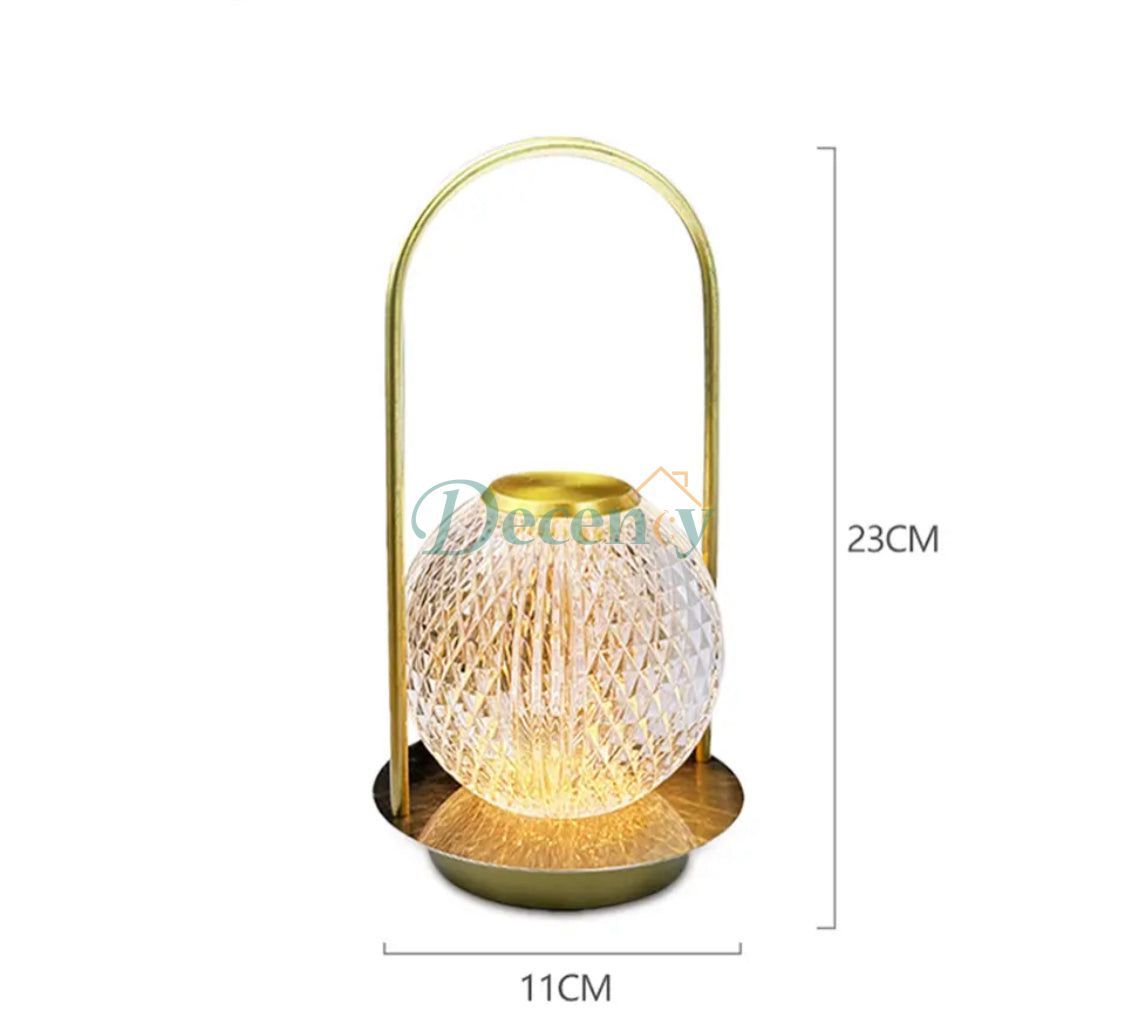 Crystal Ball Table Lamp