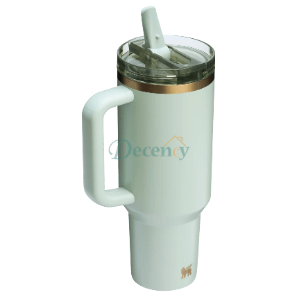 The Quencher ProTour Flip Straw Tumbler | 40 OZ - Gilded Celadon