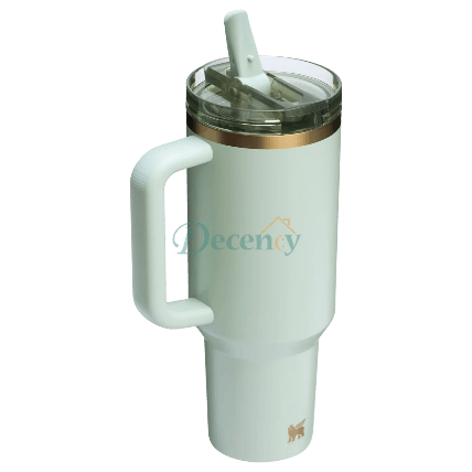 The Quencher ProTour Flip Straw Tumbler | 40 OZ - Gilded Celadon