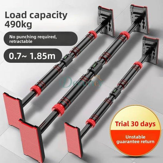 Adjustable Doorway Pull-Up Bar – Home Fitness Training Equipment