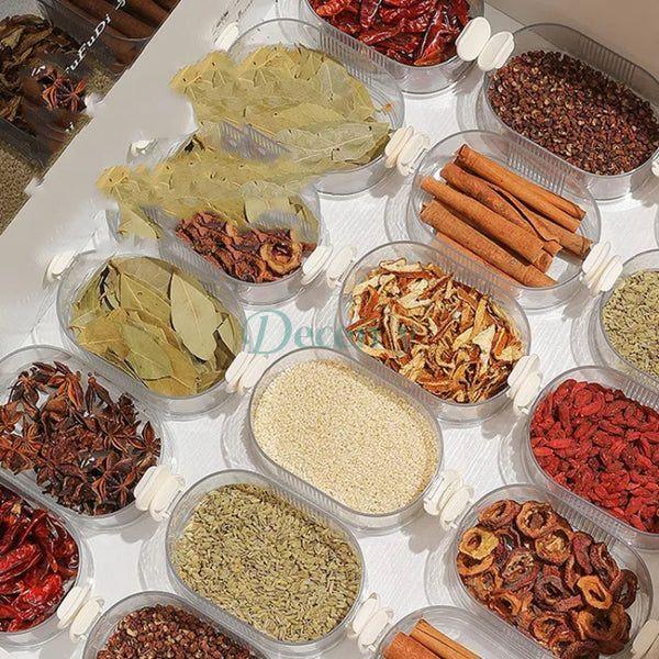 Spice Organizer Household Stackable Food Spice Storage Box