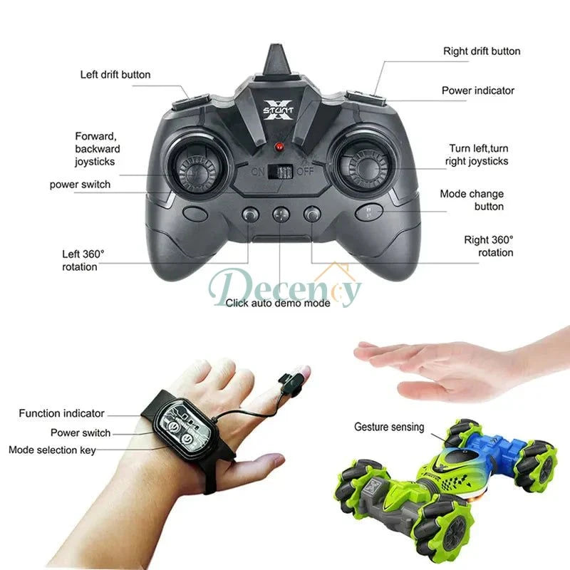 4Wd R/C Motion Gesture Stunt Car