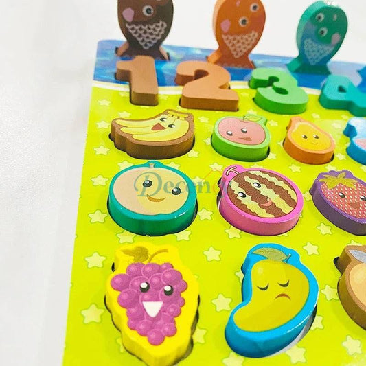 Wooden Party Play Piano