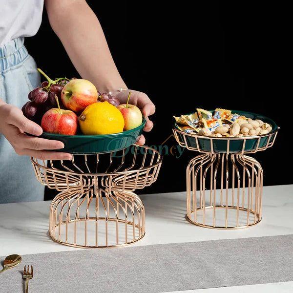 Ceramic fruit platter