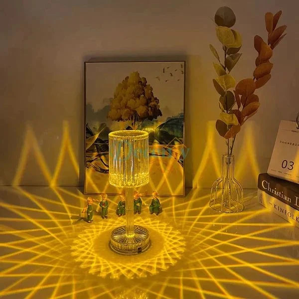 Crystal Colour Changing Lamp (16 Colors) - Decency