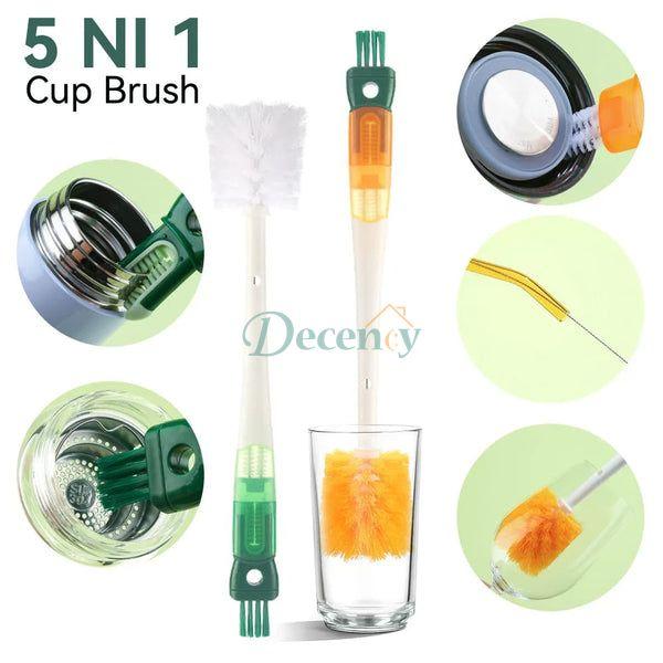 5 in 1 Bottle Cleaning Brush