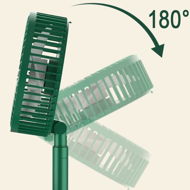 Desktop Telescopic Rechargeable Fan