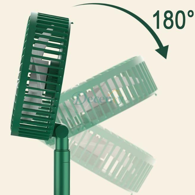 Desktop Telescopic Rechargeable Fan